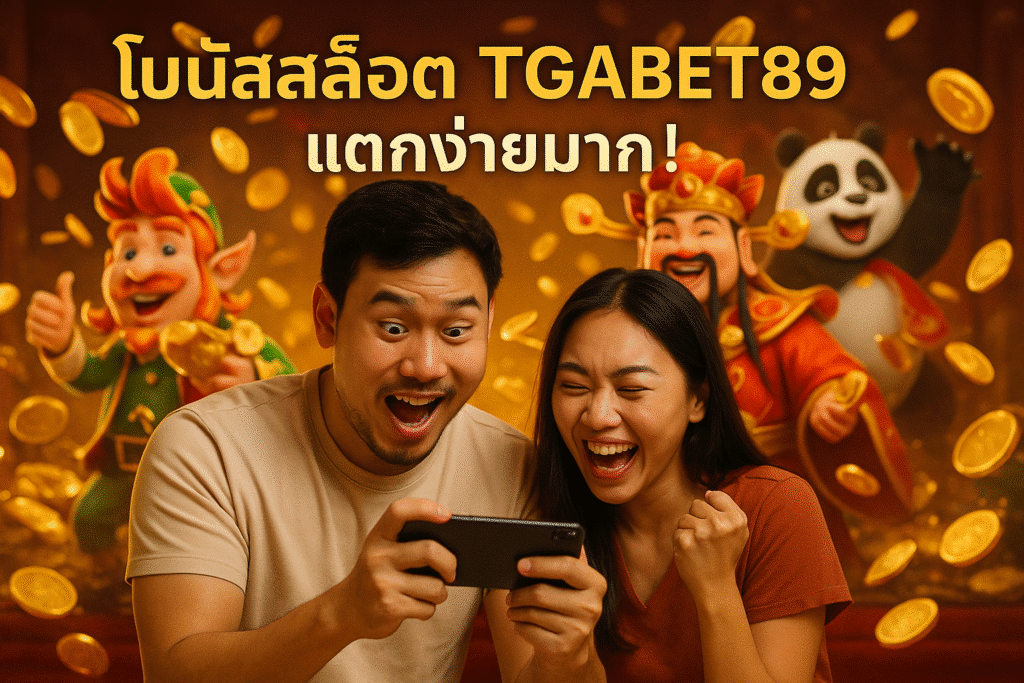 โบนัสสล็อต TGABET89 แตกง่ายมาก!